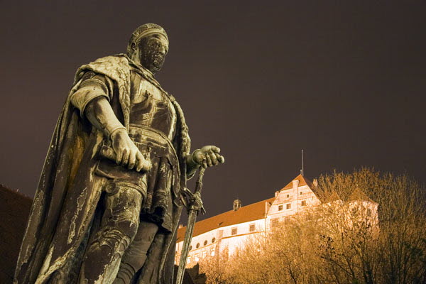 Trausnitz mit Herzog Ludwig